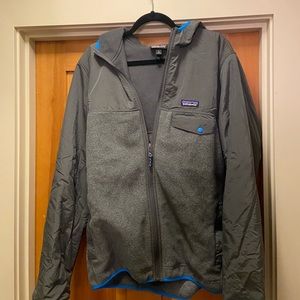 Patagonia Men’s Large Synchilla Hooded Full Zip Jacket